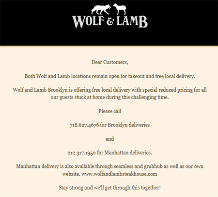 Wolf Lamb