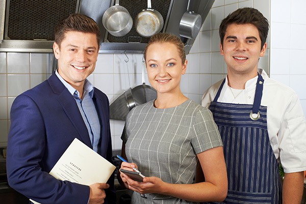 restaurant team