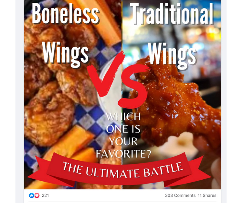 wings contest