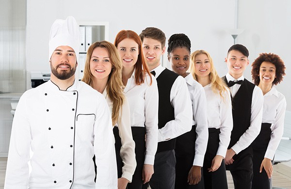 restaurant team