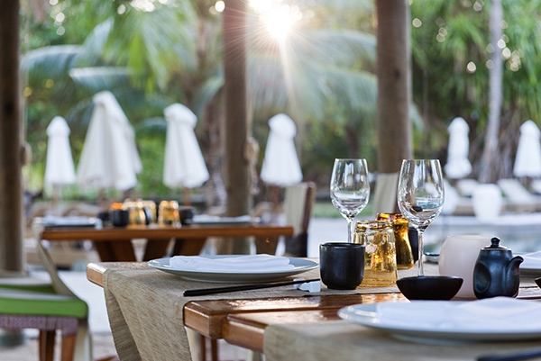 restaurant table