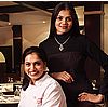 Owner Rohini Dey and Executive Chef Maneet Chauhan